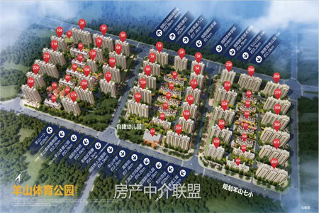 正大城市花园3室2厅1卫118m2毛坯房